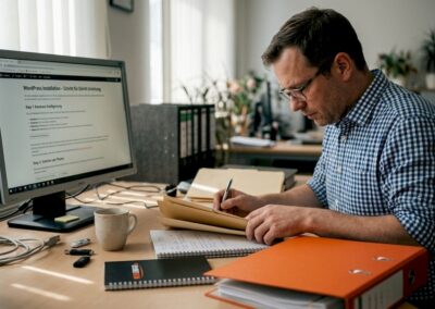 WordPress Installation Anleitung: Schritt-für-Schritt für Unternehmen