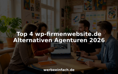 Top 4 wp-firmenwebsite.de Alternativen Agenturen 2026