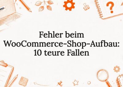 Fehler beim WooCommerce-Shop-Aufbau: 10 teure Fallen