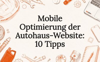 Mobile Optimierung der Autohaus-Website: 10 Tipps