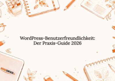 WordPress-Benutzerfreundlichkeit: Der Praxis-Guide 2026