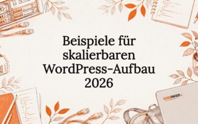 Beispiele für skalierbaren WordPress-Aufbau 2026