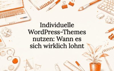 Individuelle WordPress-Themes nutzen: Wann es sich wirklich lohnt