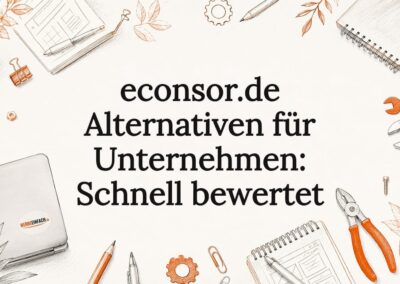econsor.de Alternativen für Unternehmen: Schnell bewertet
