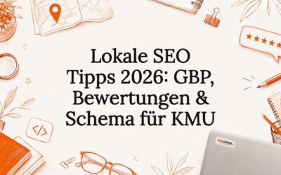 Lokale SEO Tipps 2026: GBP, Bewertungen & Schema für KMU