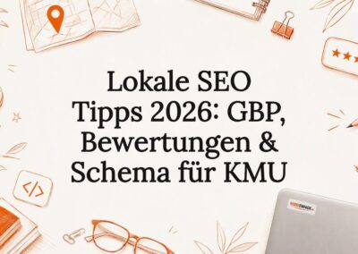 Lokale SEO Tipps 2026: GBP, Bewertungen & Schema für KMU