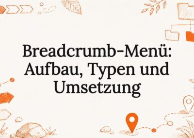 Breadcrumb-Menü: Aufbau, Typen und Umsetzung