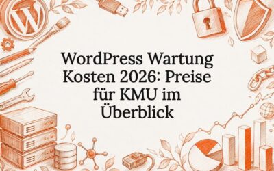 WordPress Wartung Kosten 2026: Preise für KMU im Überblick