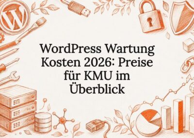 WordPress Wartung Kosten 2026: Preise für KMU im Überblick