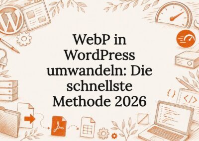 WebP in WordPress umwandeln: Die schnellste Methode 2026