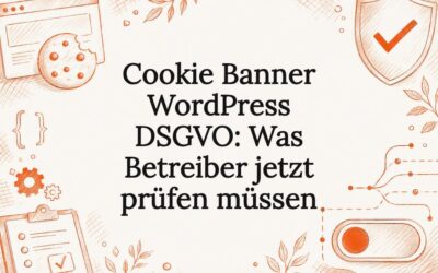 Cookie Banner WordPress DSGVO: Was Betreiber jetzt prüfen müssen
