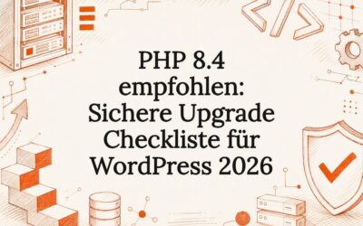 PHP 8.4 empfohlen: Sichere Upgrade Checkliste für WordPress 2026