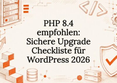 PHP 8.4 empfohlen: Sichere Upgrade Checkliste für WordPress 2026