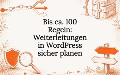 Bis ca. 100 Regeln: Weiterleitungen in WordPress sicher planen