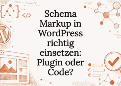 Schema Markup in WordPress richtig einsetzen: Plugin oder Code?
