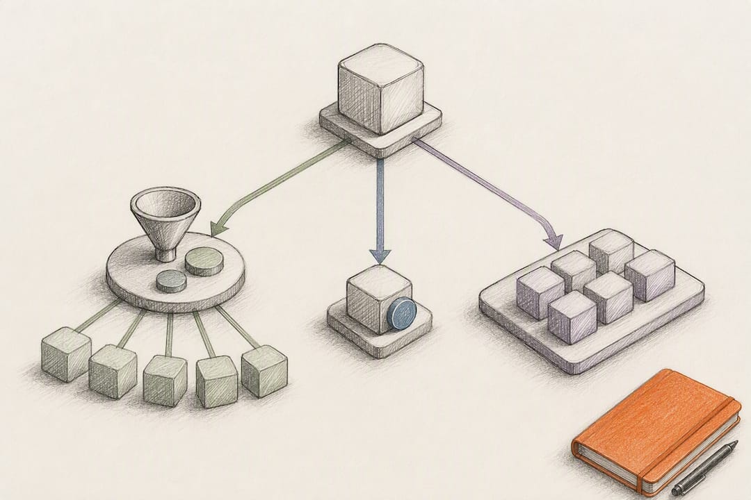 Entscheidungsdiagramm für WordPress-Inhalte