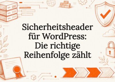Sicherheitsheader für WordPress: Die richtige Reihenfolge zählt