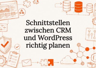 Schnittstellen zwischen CRM und WordPress richtig planen