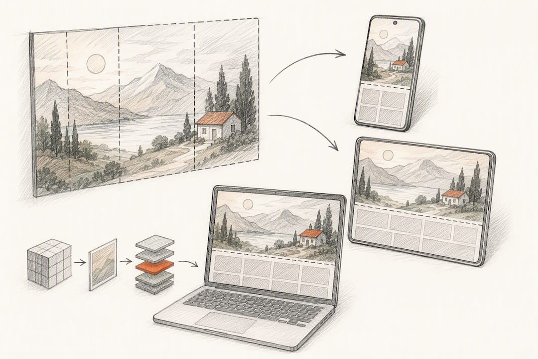 Responsive Bildausspielung mit bevorzugtem LCP-Bild