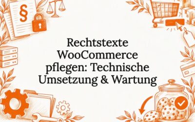 Rechtstexte WooCommerce pflegen: Technische Umsetzung & Wartung