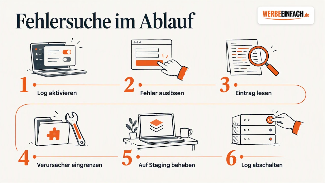 Fünf Schritte zur PHP-Fehlerdiagnose